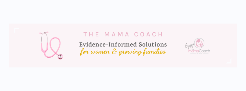 The Mama Coach - Crystal Nightingale Banner, Evidence-informed solutions for women and growing families
